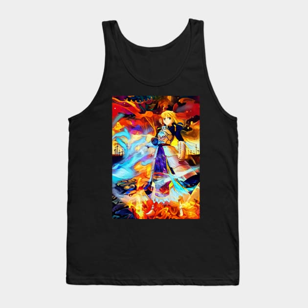 bloodly field Tank Top by hustlart